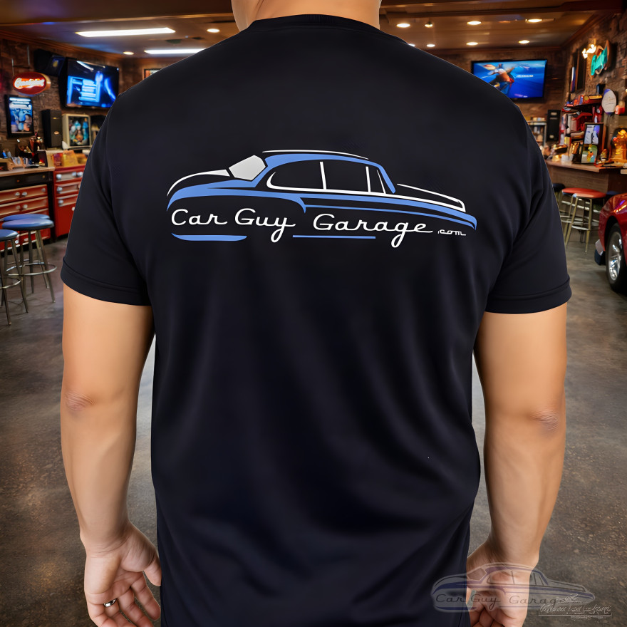 Car Guy Garage T-Shirt - Black