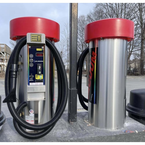 Credit Card Auto Vacuum with Lighted Dome - 220V 15A 3 Motor Single Hose