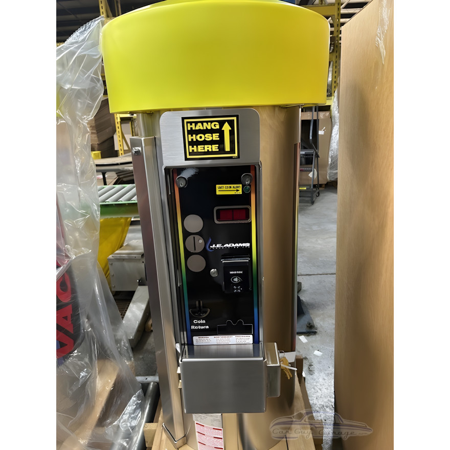 Self-Serve Car Wash Vacuum, Credit Card/Bill/Coin - 220V 3 Motor