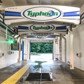 Boost Your Car Wash Business with the Typhoon High-Speed Touchless Car Wash Machine