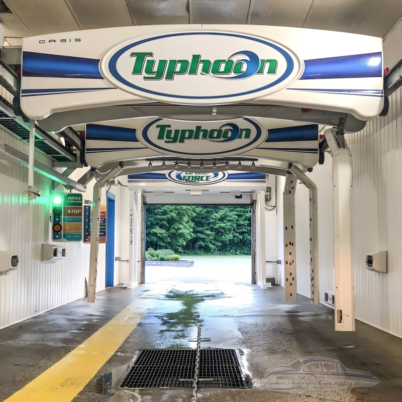 Boost Your Car Wash Business with the Typhoon High-Speed Touchless Car Wash Machine