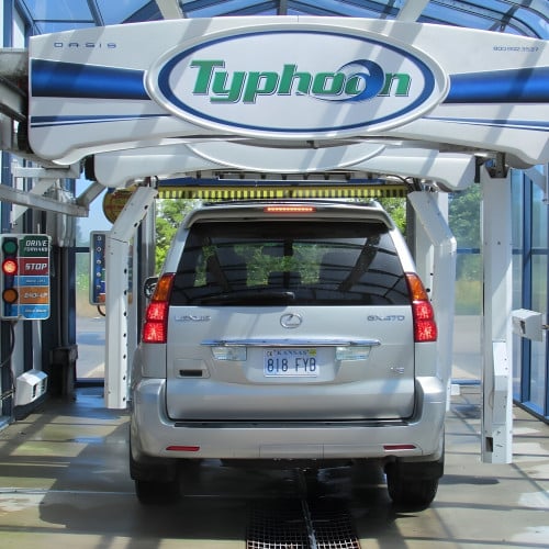 Oasis Typhoon High-Speed Touchless Car Wash Machine