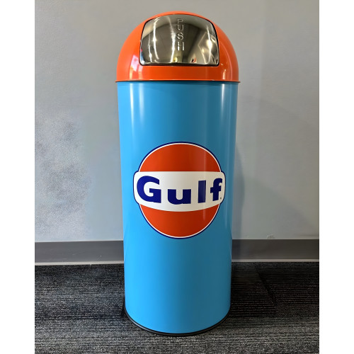 Gulf Heritage Edition Metal Garbage Can