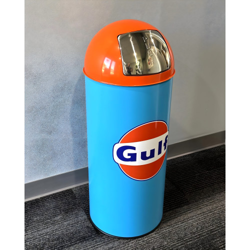 Gulf Heritage Edition Metal Garbage Can