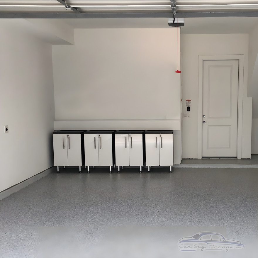 White Modular Ulti-Mate 4-Base Cabinet Set