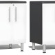 White Modular Set of 4 Base Cabinets White Modular Set of 4 Base Cabinets