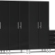 Black Modular 5-Piece Cabinet Set Black Modular 5-Piece Cabinet Set