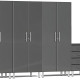 Grey Modular 5-Piece Cabinet Set Grey Modular 5-Piece Cabinet Set