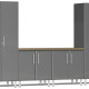 Grey Modular 5-Piece Cabinet Set Grey Modular 5-Piece Cabinet Set