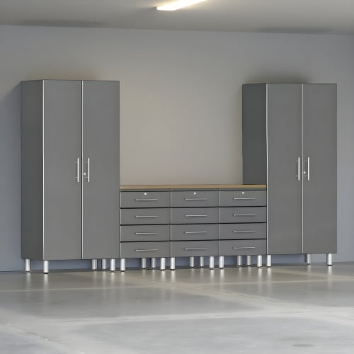 Grey Modular 6-Piece Storage Set