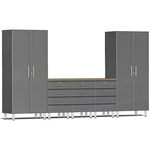 Grey Modular 6-Piece Storage Set