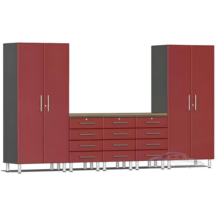 Red Modular 6-Piece Storage Set Red Modular 6-Piece Storage Set