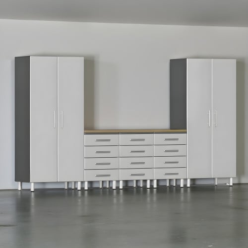 Silver Modular 6-Piece Storage Set