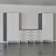 Silver Modular 6-Piece Storage Set Silver Modular 6-Piece Storage Set