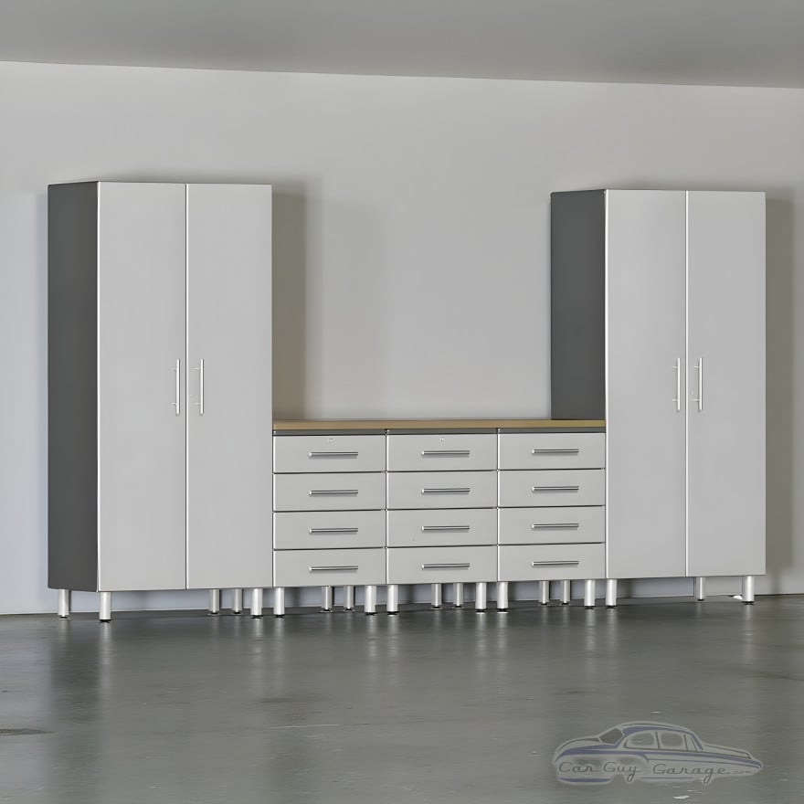 Silver Modular 6-Piece Storage Set Silver Modular 6-Piece Storage Set