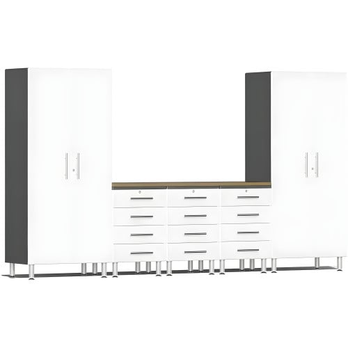 White Modular 6-Piece Storage Set