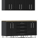 Black Modular 7-Piece Set Black Modular 7-Piece Set