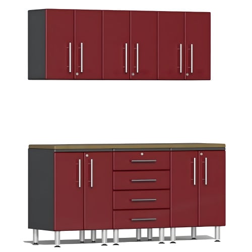 Red Modular 7-Piece Set