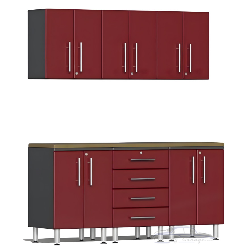 Red Modular 7-Piece Set Red Modular 7-Piece Set