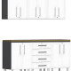White Modular 6-Piece Set White Modular 6-Piece Set