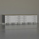 Silver Modular 8-Piece Garage Cabinet Workstation w/ Bamboo Top 142-in