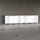White Modular 8-Piece Workbench Cabinet Set with Bamboo Top