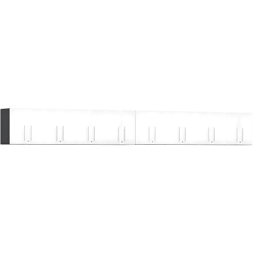 White Modular 8-Piece Wall Cabinet Set