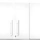 White Modular 8-Piece Locking Wall-Mount Cabinet Set