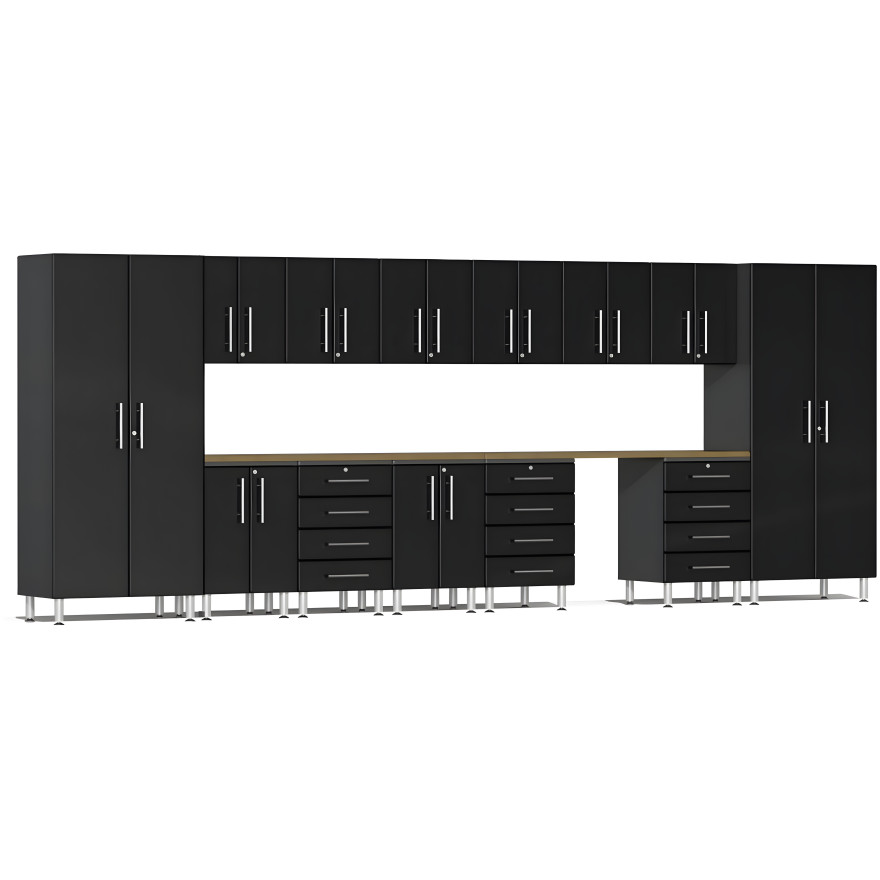 Black Modular 15-Piece Kit with Workstation Black Modular 15-Piece Kit with Workstation