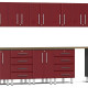 Red Modular 15-Piece Kit with Workstation Red Modular 15-Piece Kit with Workstation