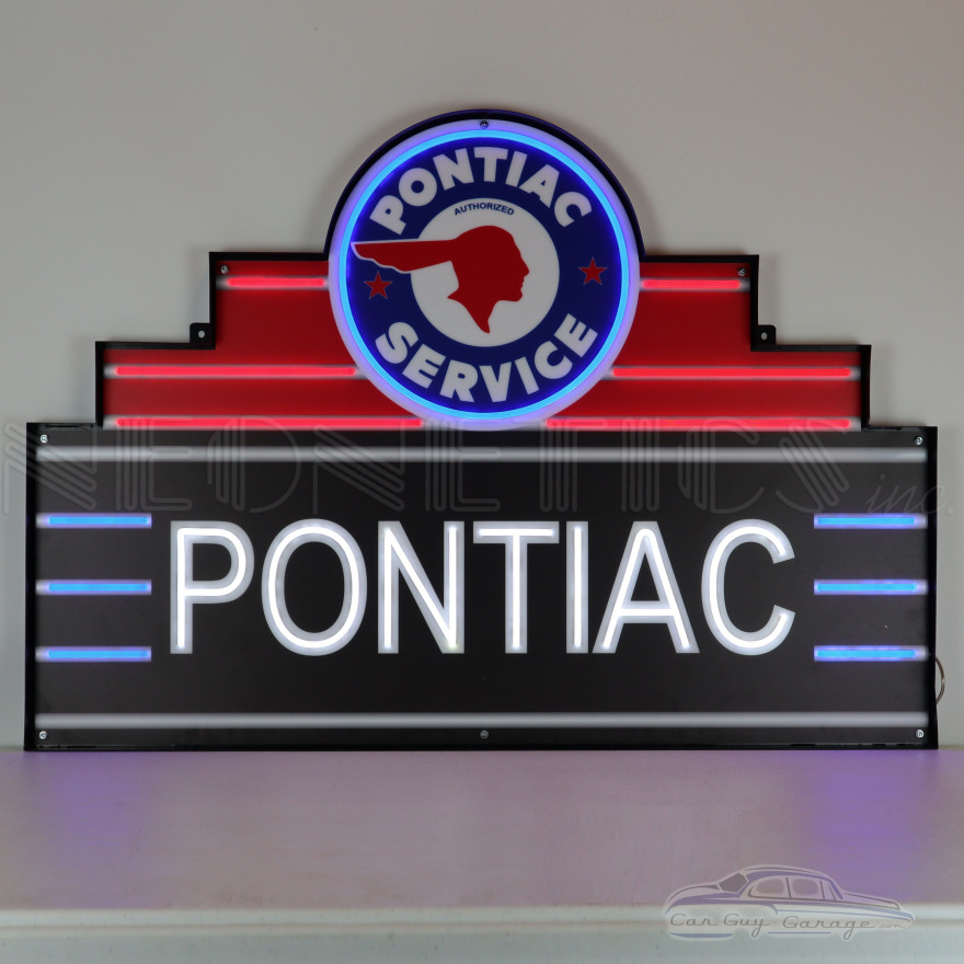 Pontiac LED Flex Rope Sign Pontiac LED Flex Rope Sign