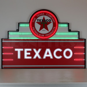 Texaco Neon-Style LED Sign - 39" x 28"