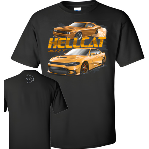Dodge Hellcat SRT Charger and Challenger T-Shirt 