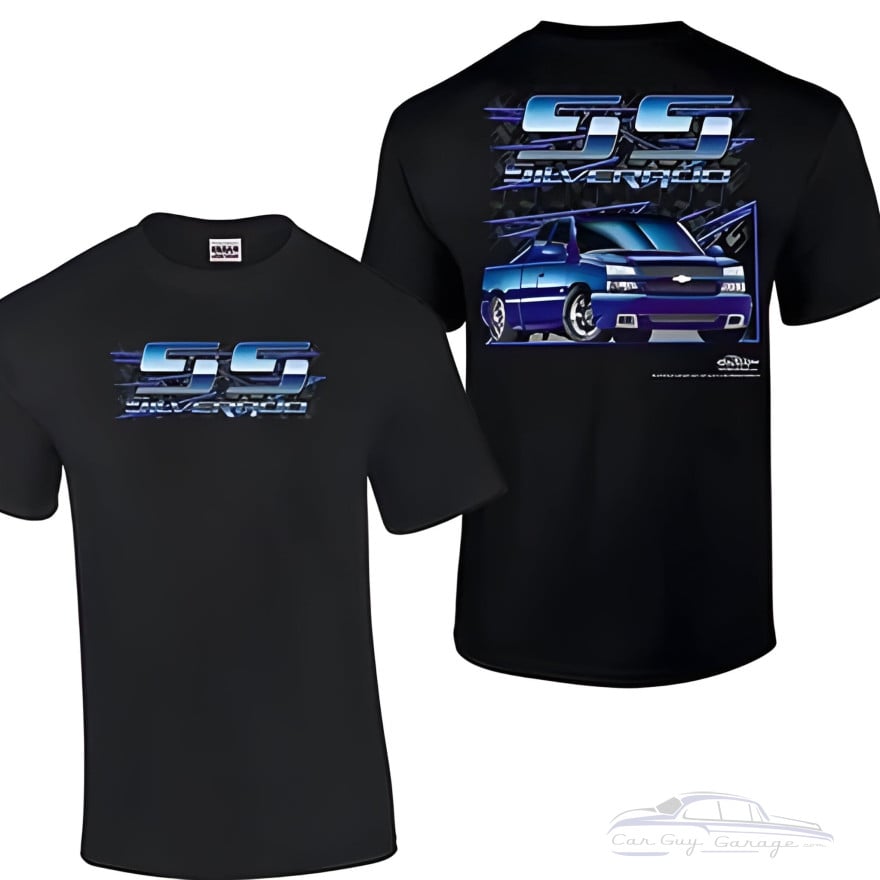 Chevrolet Silverado SS Double-Sided Graphic T-Shirt (Official GM)