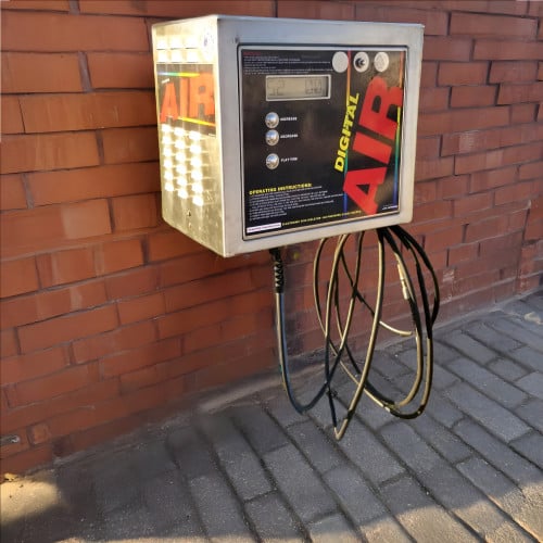 Digital Commercial Tire Inflator - Free or Coin-Op
