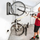 Black Pivoting Bike Wall Mount Black Pivoting Bike Wall Mount