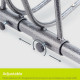 Rolling Bike Rack Rolling Bike Rack