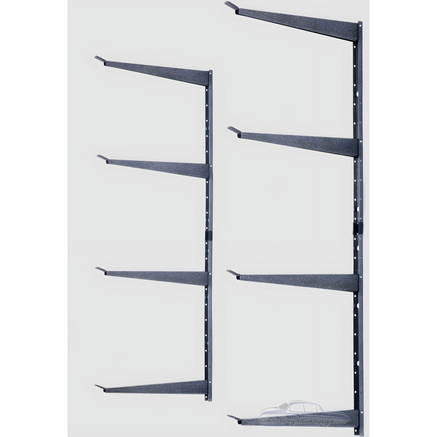 4-Tier Heavy Duty Wall Storage Rack 4-Tier Heavy Duty Wall Storage Rack