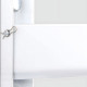 White 3-Tier Adjustable Wall Shelf Bracket System, Heavy-Duty Steel