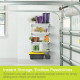 White 5-Tier Adjustable Wall Track Garage Shelf Brackets