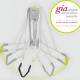 Silver Pivoting Bike Wall Mount