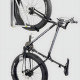 Silver Pivoting Bike Wall Mount