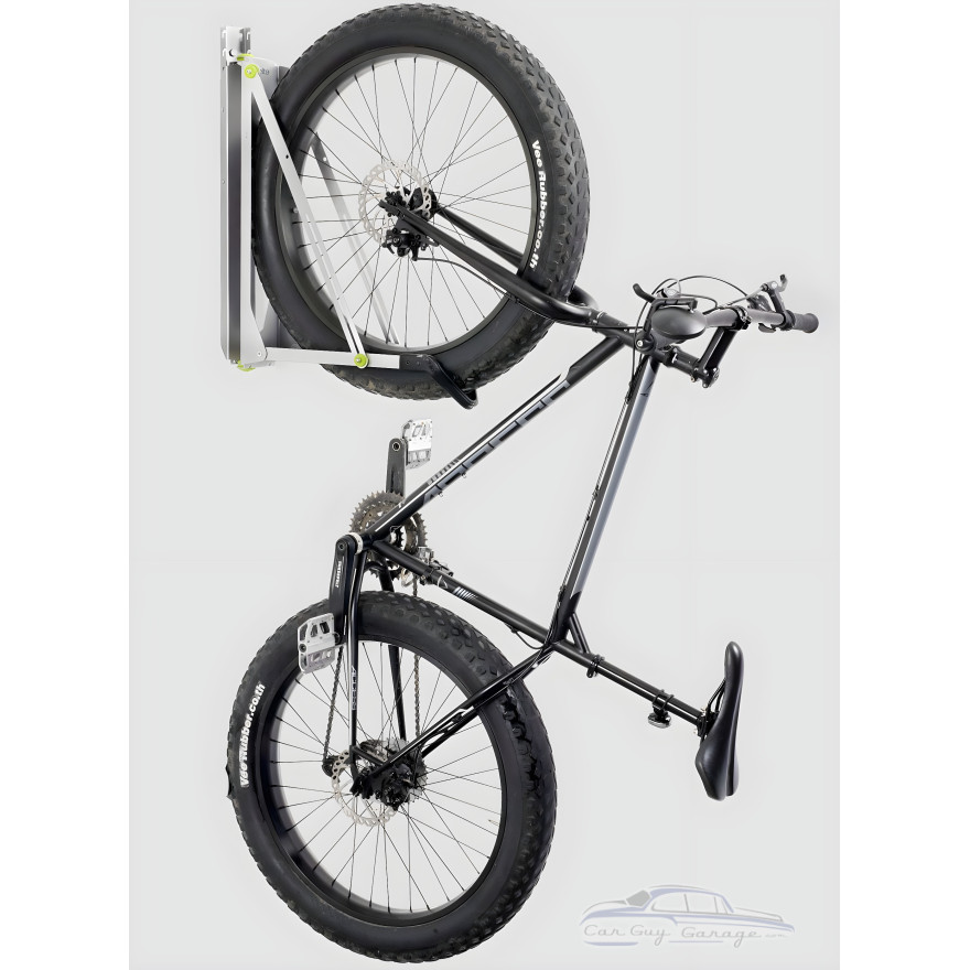 Silver Pivoting Bike Wall Mount