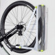 Silver Pivoting Bike Wall Mount