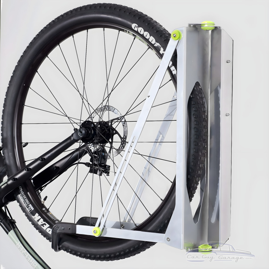 Silver Pivoting Bike Wall Mount