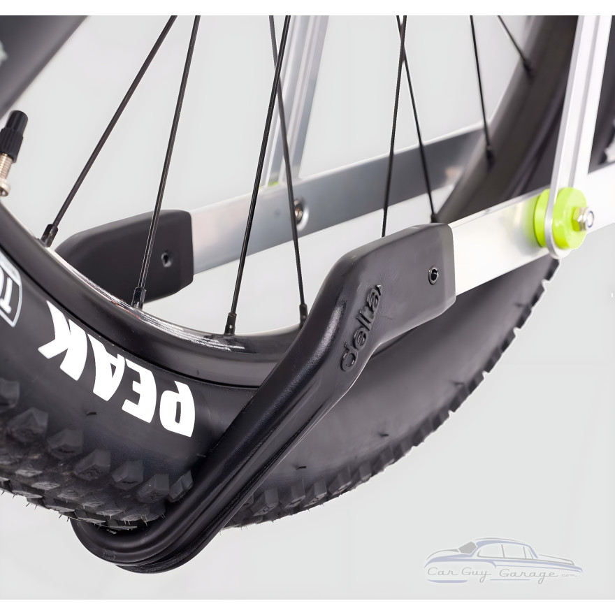 Silver Pivoting Bike Wall Mount