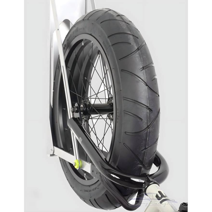 Silver Pivoting Bike Wall Mount