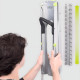 Silver Pivoting Bike Wall Mount
