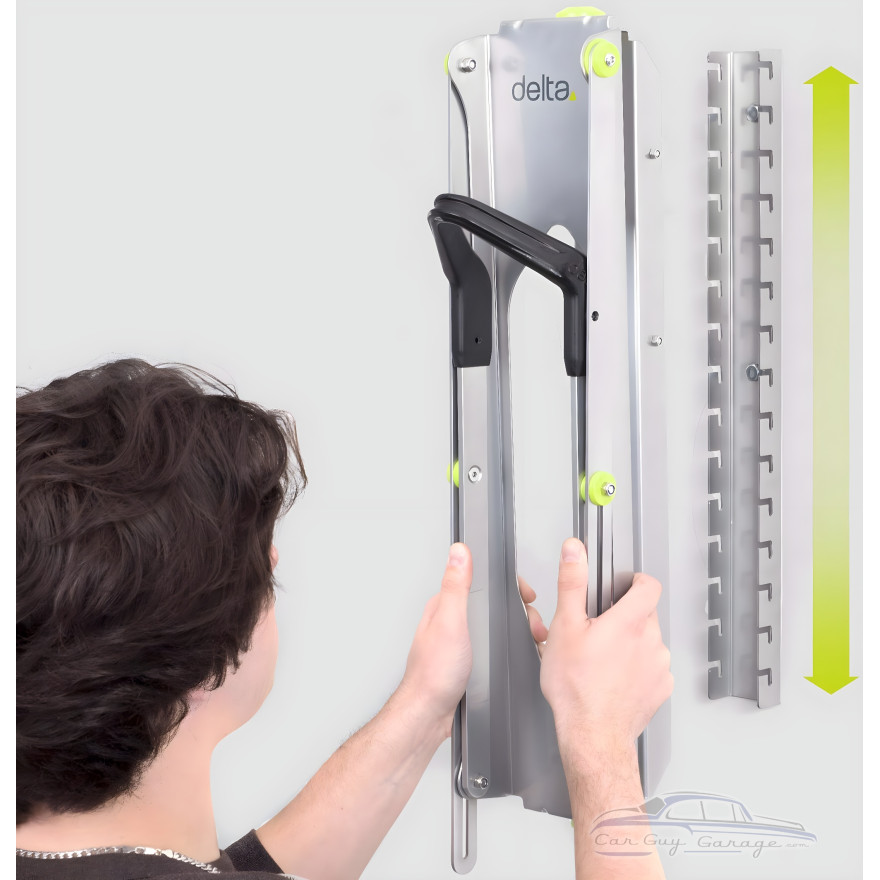 Silver Pivoting Bike Wall Mount