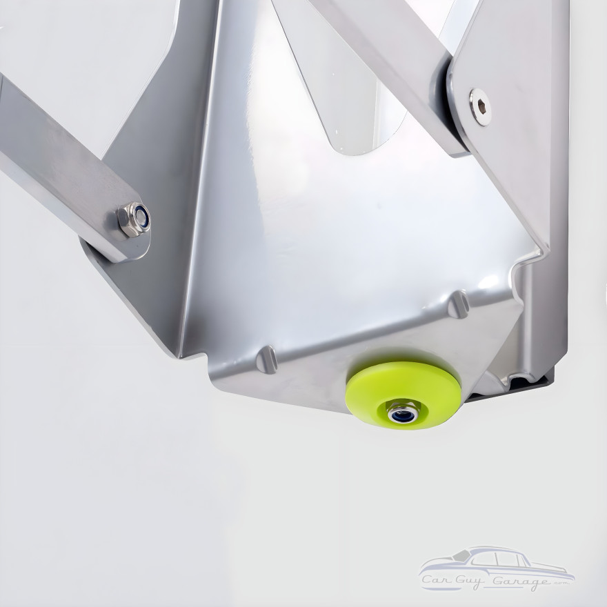 Silver Pivoting Bike Wall Mount